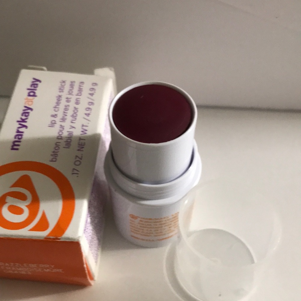 Lip and cheek stick